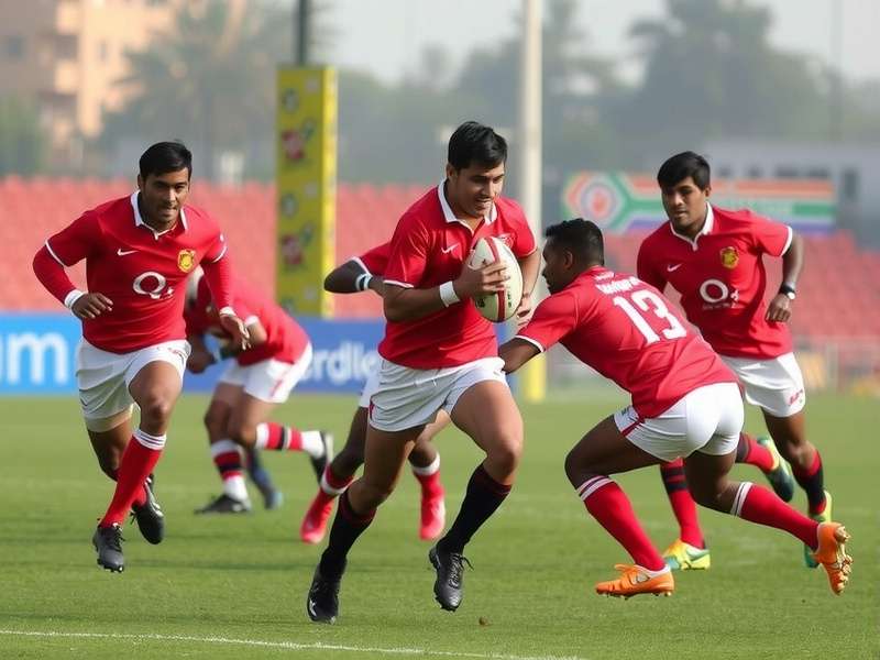 Youth Rugby Training Session